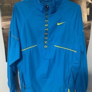 Nike Blue and Yellow Livestrong Jacket